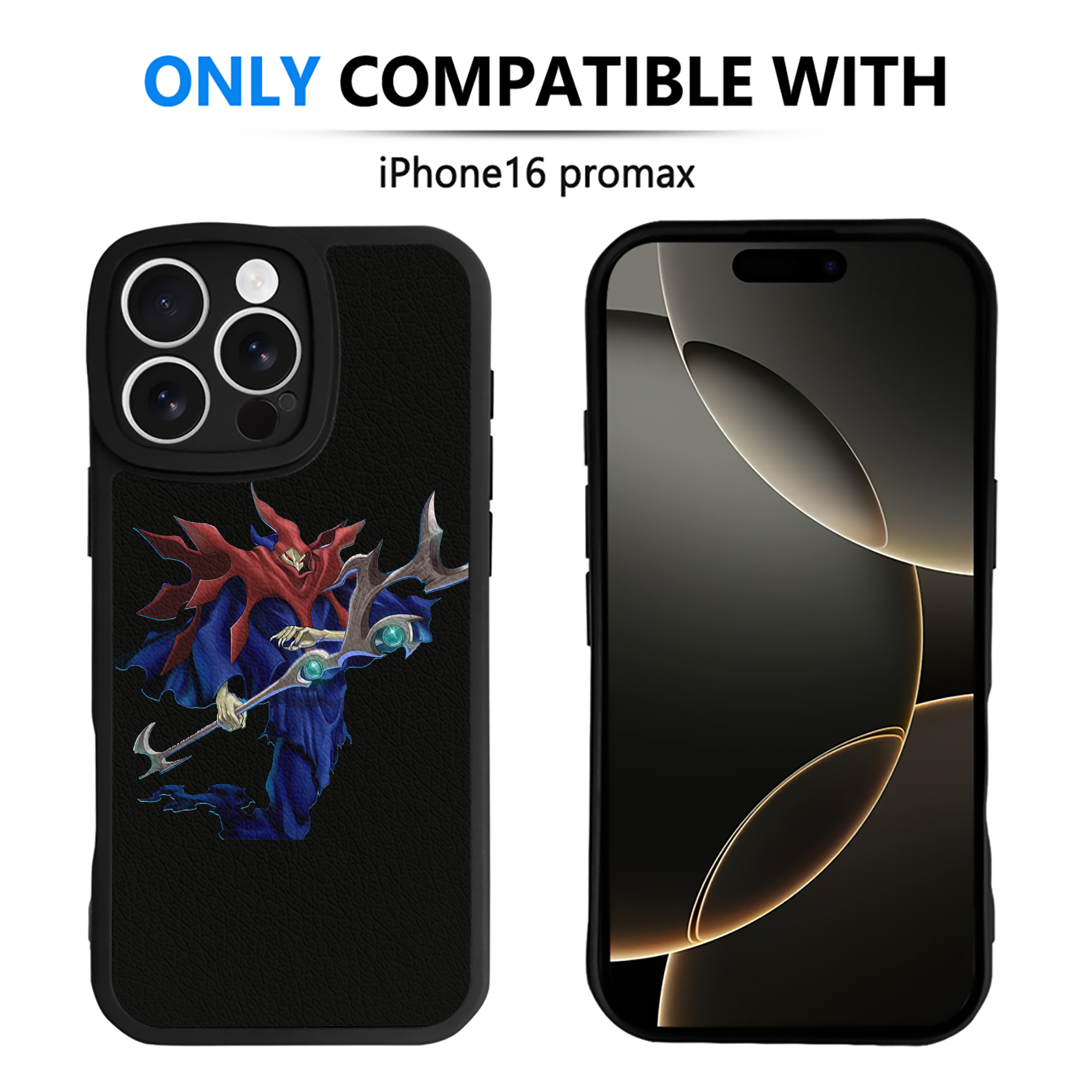 遊☆戯☆王 Yu-Gi-Oh! 【iPhone 16シリーズ対応】シリコンスマホケース（レザー調） 材質：シリコン